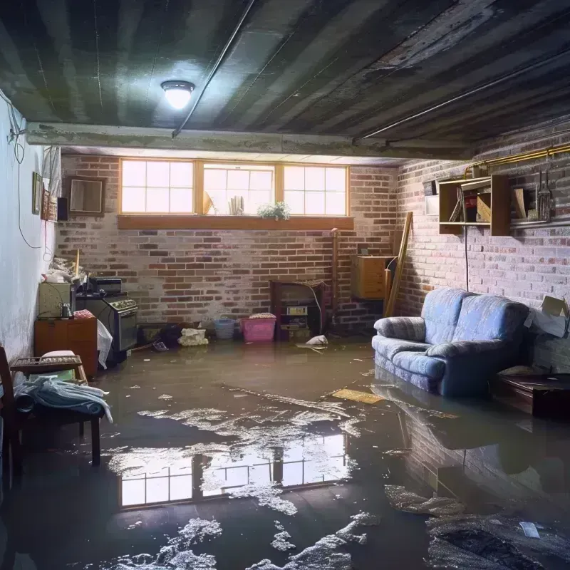 Flooded Basement Cleanup in North Newton, KS